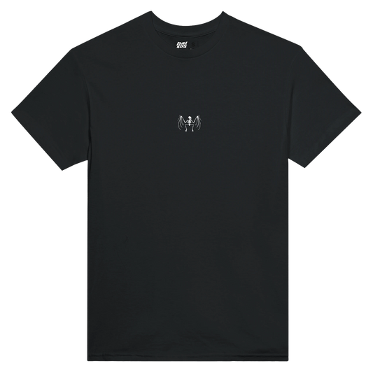 T-shirt DAIKOS ORIGIN noir streetwear motorsport avec logo minimaliste