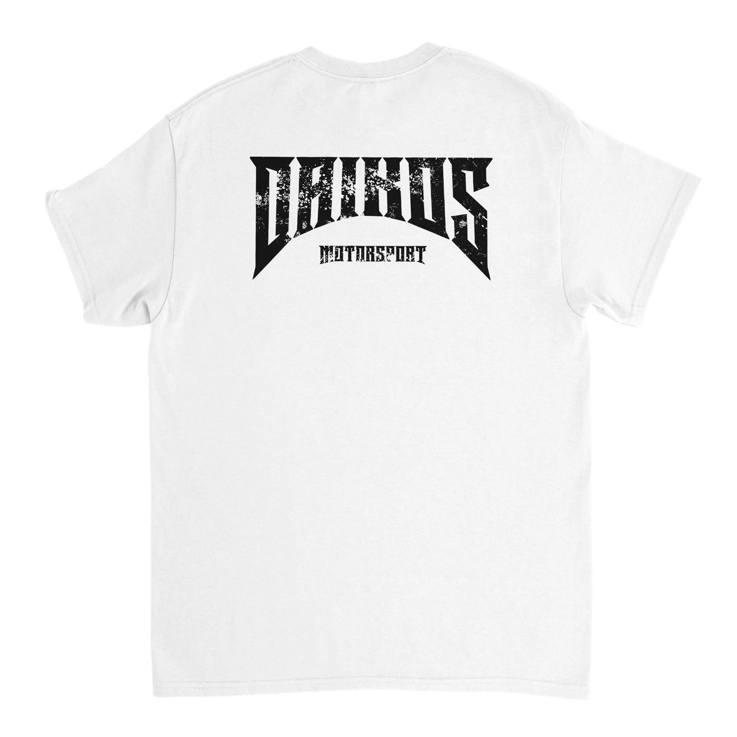 T-shirt DAIKOS ORIGIN blanc avec logo DAIKOS Motorsport au dos