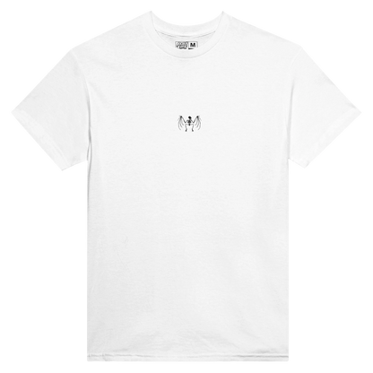 T-shirt DAIKOS ORIGIN blanc streetwear moto logo minimaliste
