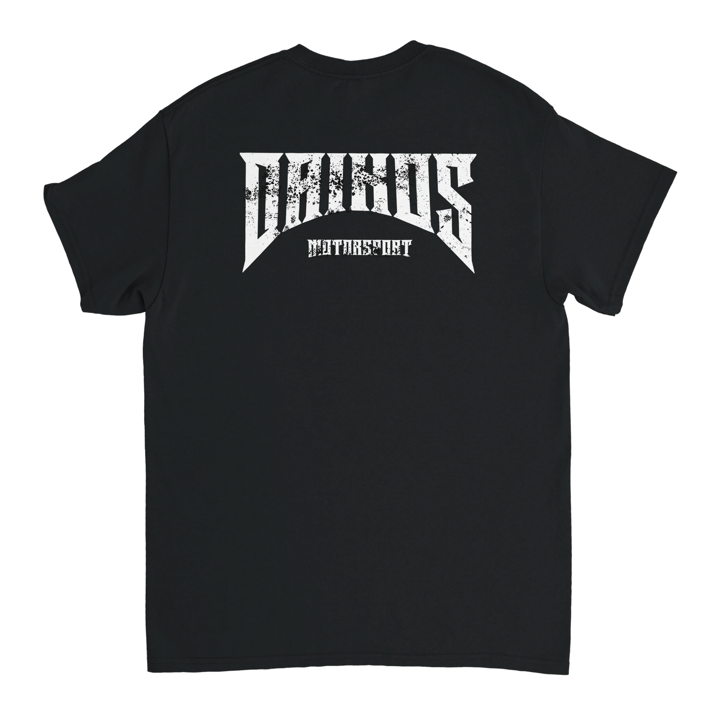 T-shirt DAIKOS ORIGIN noir avec logo DAIKOS Motorsport au dos