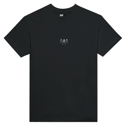 T-shirt DAIKOS ORIGIN noir streetwear motorsport avec logo minimaliste