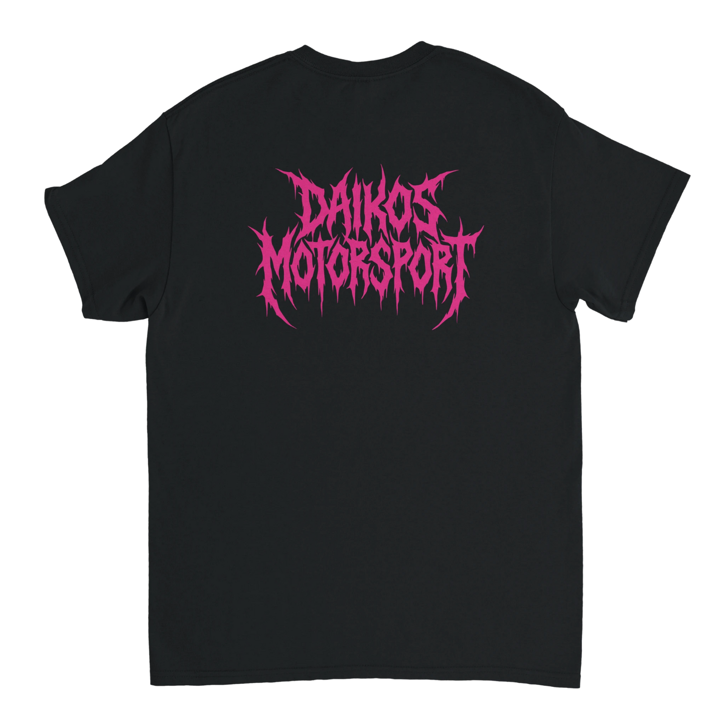 T-shirt DAIKOS Phantom noir avec logo DAIKOS Motorsport design agressif